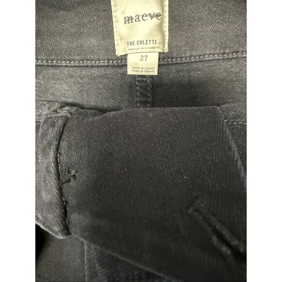 New Anthropologie The Colette Sparkle Crop High-Rise Wide-Leg Jeans by Maeve Siz - Picture 10 of 11